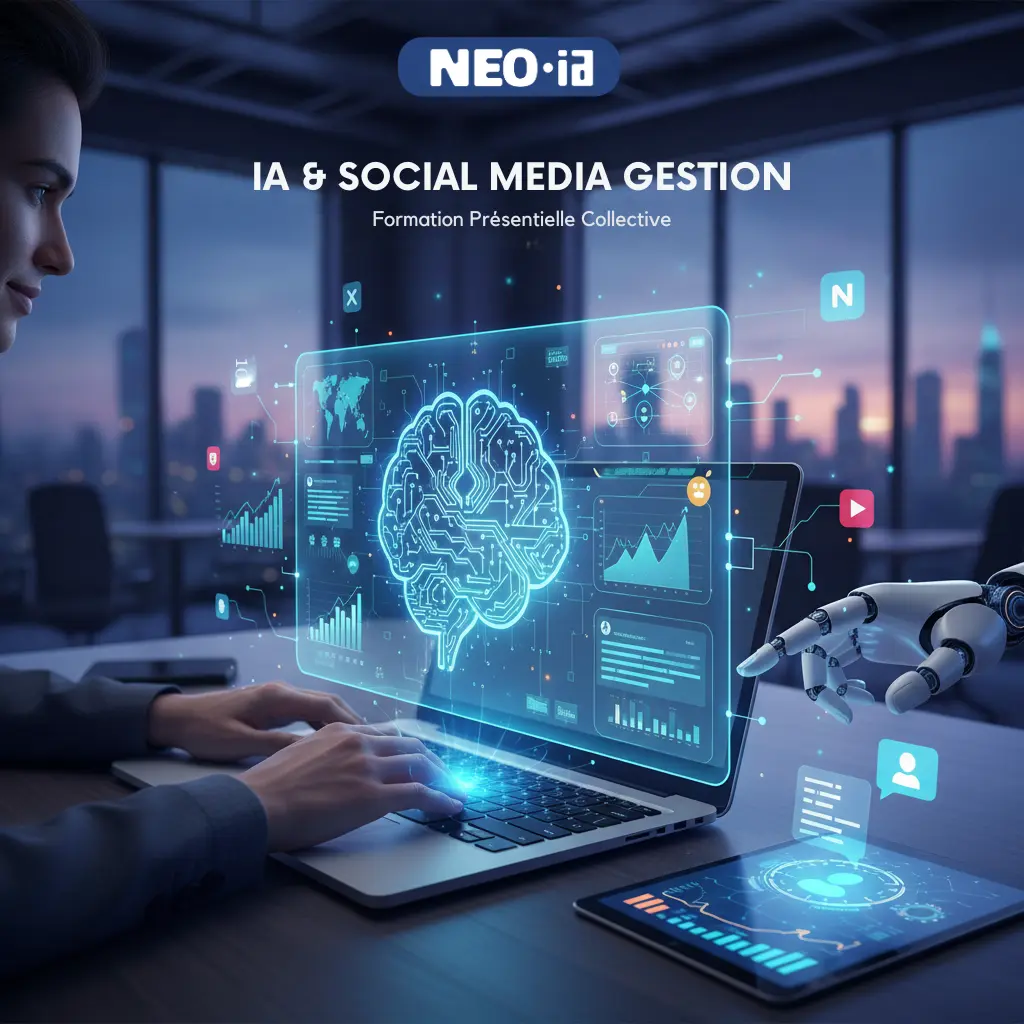 Intégrer l'intelligence artificielle dans la gestion des réseaux sociaux - RS7064 - La Wab