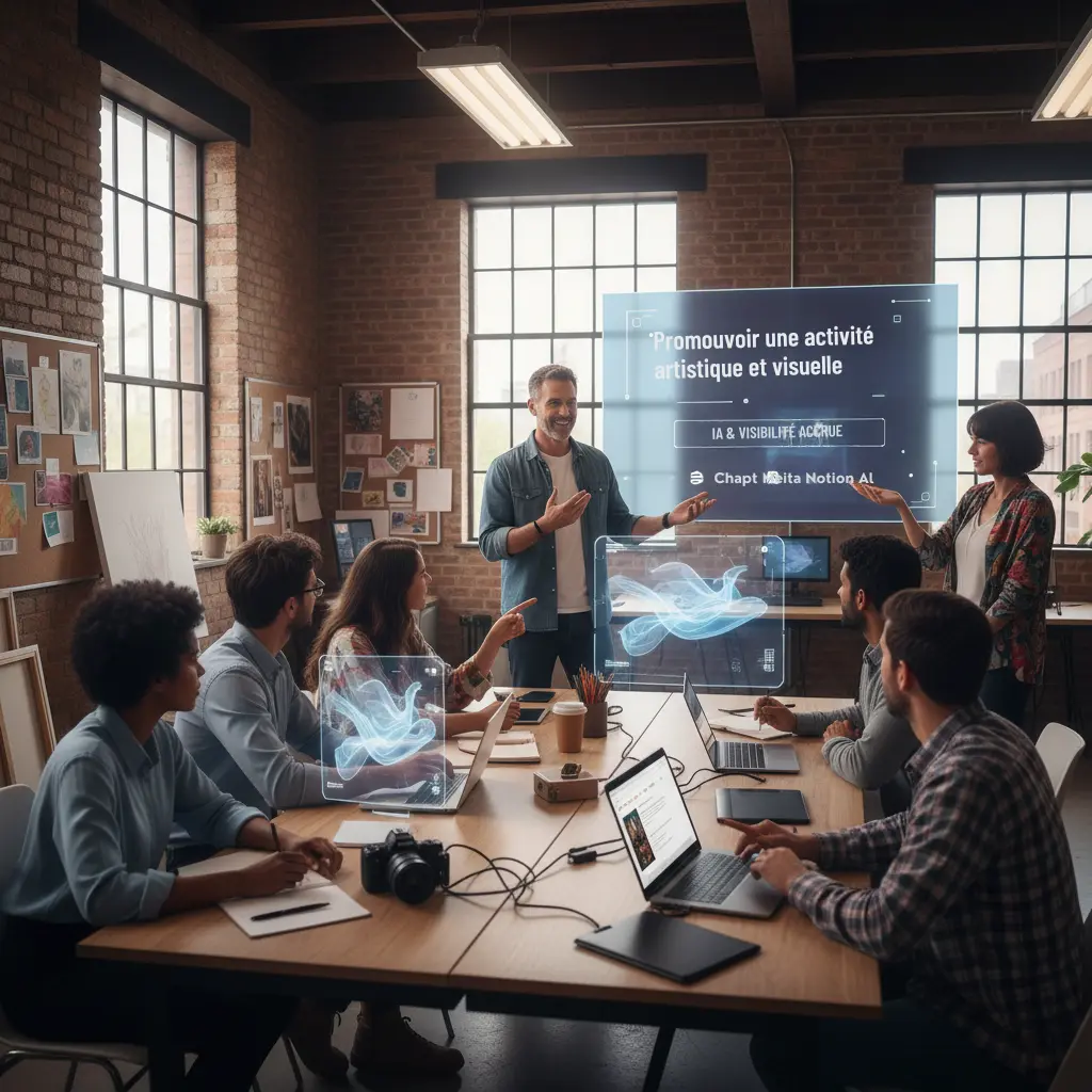 Promouvoir une activité artistique et visuelle - RS6558 - MIKAE